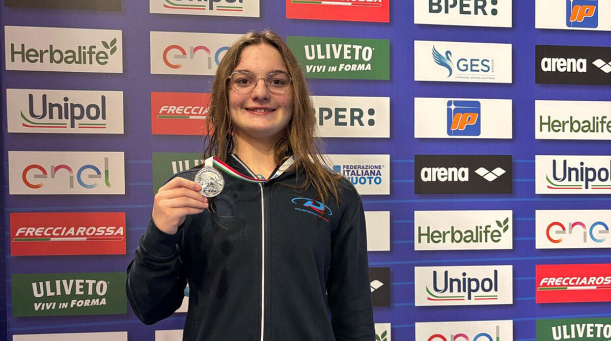 Nuoto Juniores, la riccionese Gavrylov conquista l'argento ai Campionati Italiani - Anastasia Gavrylov