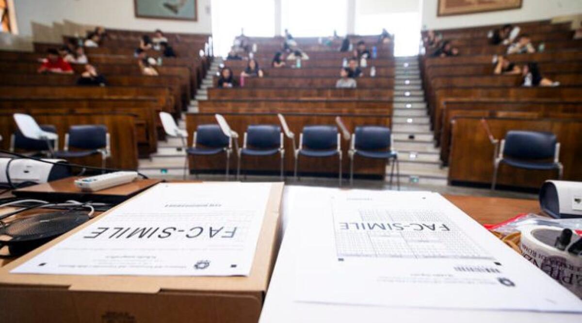 Addio ai test di ammissione: la riforma dell'accesso a Medicina è legge - Ph Ansa
