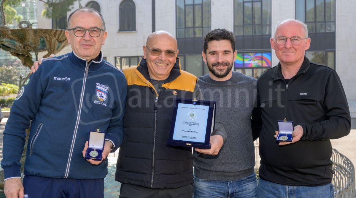 Arco Club Riccione vince la Stella d'Argento per meriti sportivi - Ph Casalboni