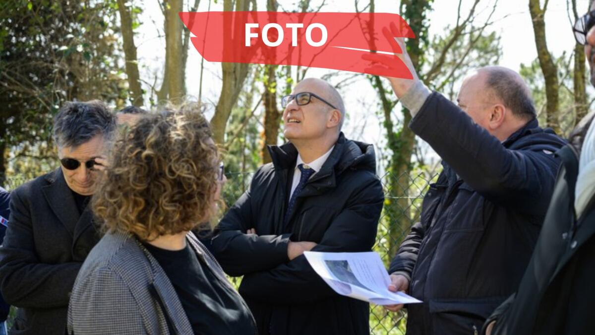 Dalla rupe di Perticara al Senatello, i lavori post alluvione nel riminese: sopralluogo del commissario Curcio - 