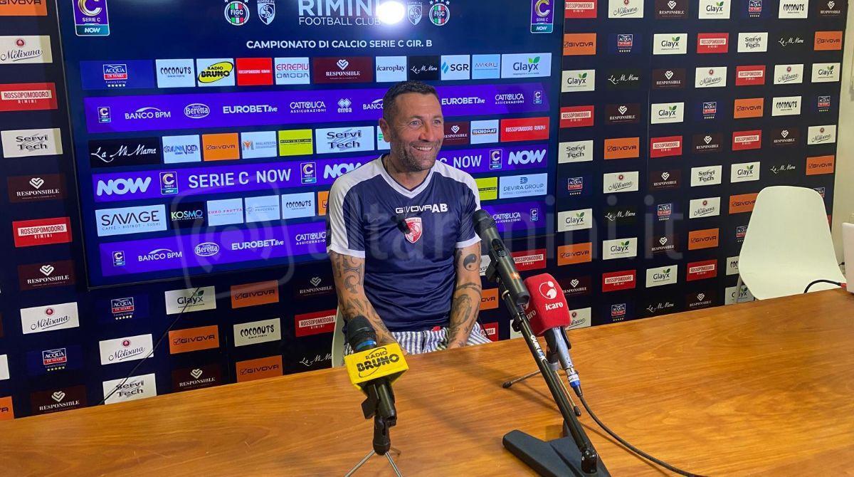 Calcio C, Rimini: al Neri il Sestri Levante. Mister Buscè: 'Compatti e cinici, con la giusta cattiveria' - Antonio Buscè