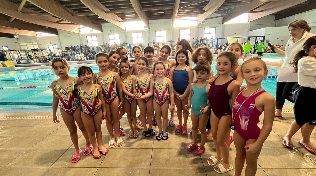 Polisportiva Riccione brilla al Trofeo "Nuoto per Tutti": podi e premi per le giovani sincronette -