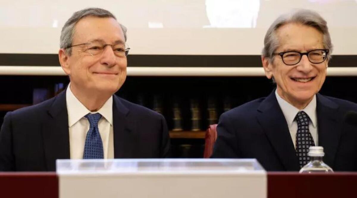 Draghi: 'La difesa comune Ue è inevitabile, il debito condiviso è la soluzione' - Ph Ansa