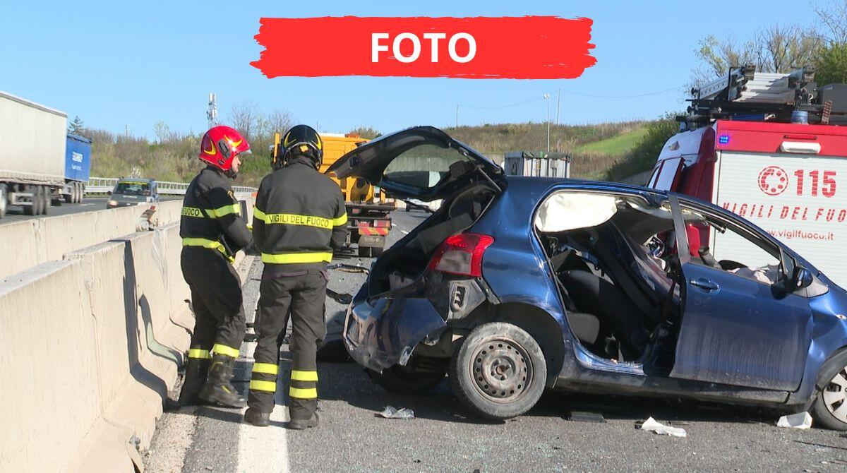Entra contromano in autostrada e perde la vita: tragico incidente in A14 - Le immagini del tragico incidente avvenuto in A14