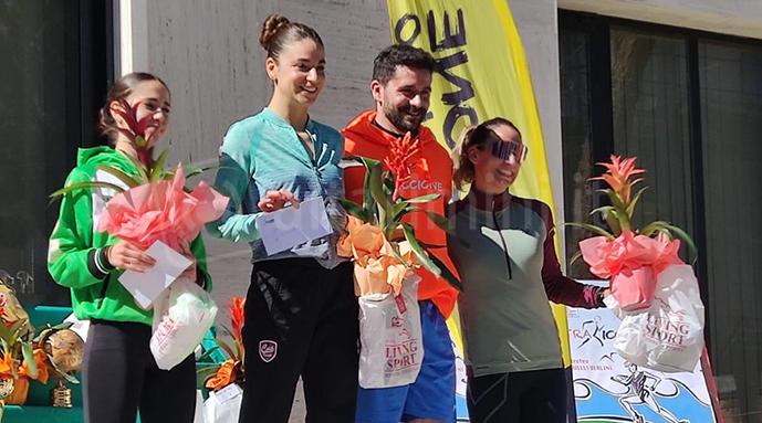Il podio femminile