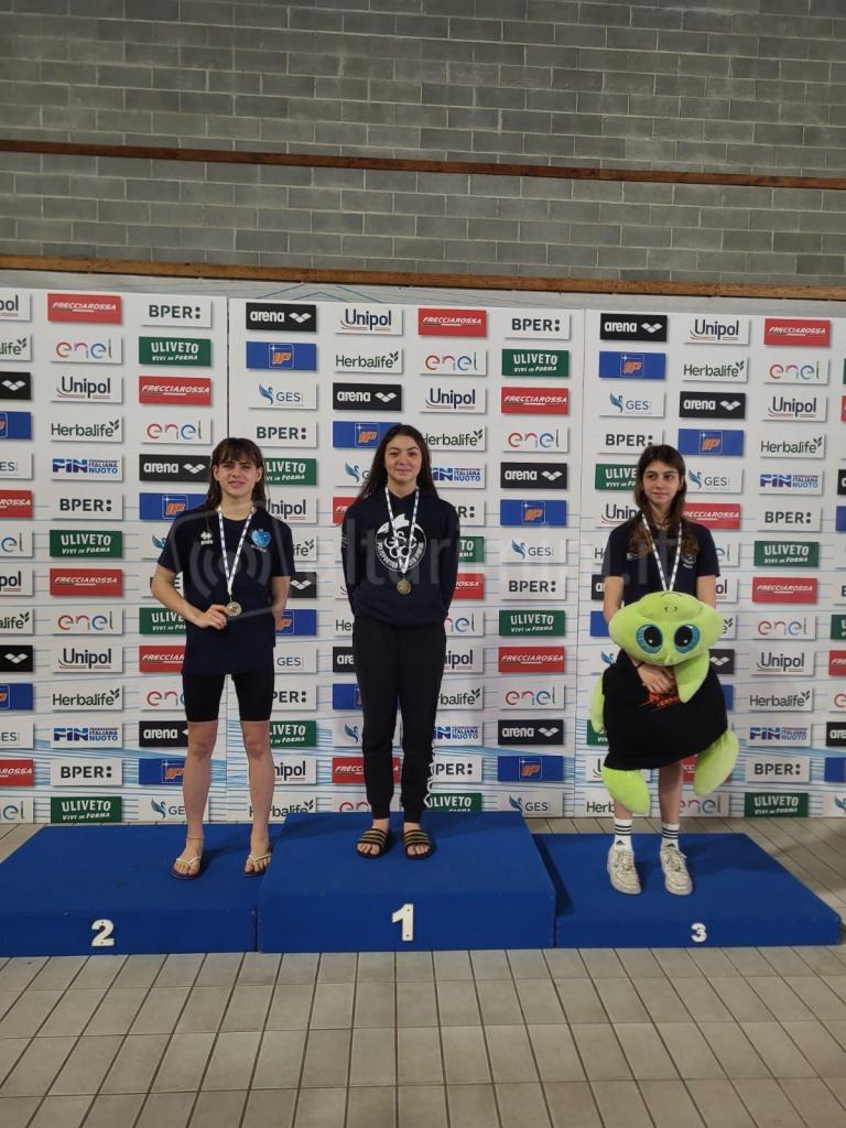 Giulia Dogoter Campionessa regionale 100 dorso ragazze