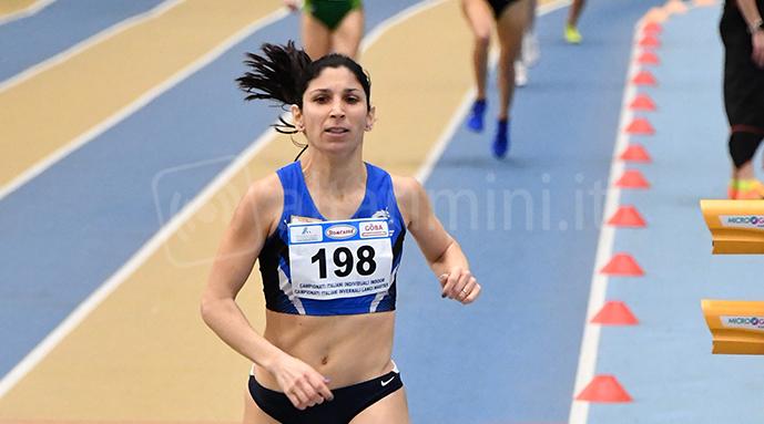 L’arrivo degli 800 metri