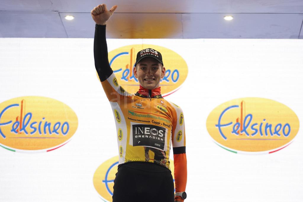 Settimana Internazionale Coppi e Bartali 2025 – 40th Edition – 3rd stage Riccione – Cesena 142,1km – 27/03/2025 – Magnus Sheffield (USA – INEOS Grenadiers) – photo Massimo Fulgenzi/SprintCyclingAgency©2025