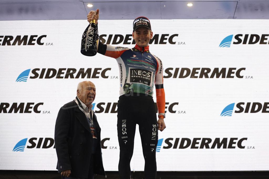 Settimana Internazionale Coppi e Bartali 2025 – 40th Edition – 3rd stage Riccione – Cesena 142,1km – 27/03/2025 – Magnus Sheffield (USA – INEOS Grenadiers) – photo Massimo Fulgenzi/SprintCyclingAgency©2025