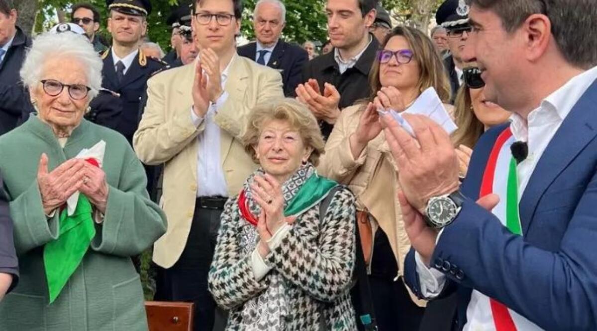 'Nazista', insulti sui social a Liliana Segre dopo il 25 aprile a Pesaro - Foto Ansa