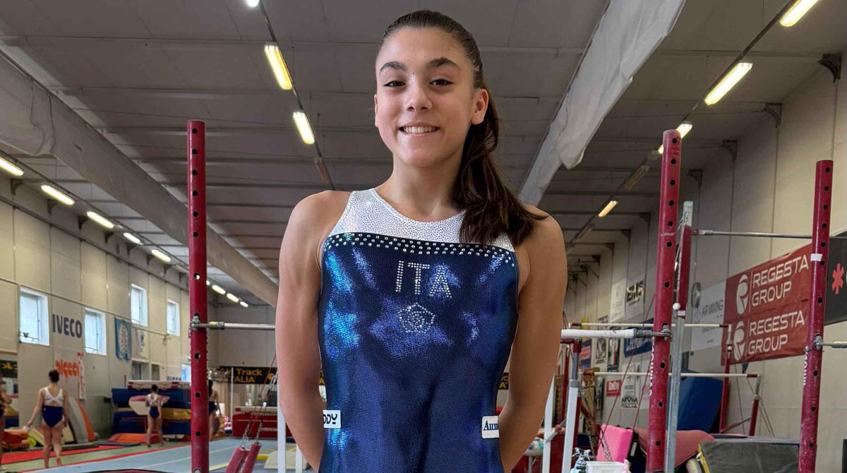 Rebecca Aiello, la talentuosa ginnasta riccionese torna in Nazionale - Rebecca Aiello