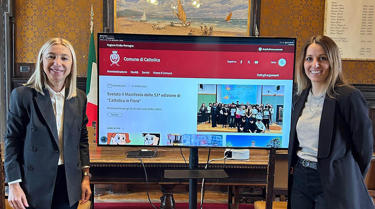 Cattolica, online il nuovo sito web del Comune - Sindaca Foronchi, Assessora Gabellini - Cattolica