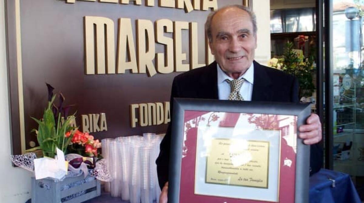 Addio a Tonino Marselli, creatore della leggendaria 'Mattonella' - Antonio Marselli (foto dalla pagina Fb Bar Gelateria Marselli)