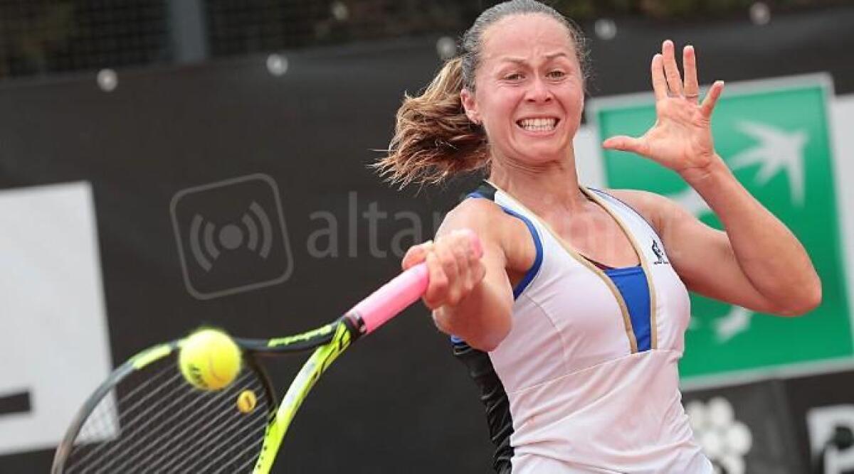Tennis, al via il torneo Open di Primavera a Riccione - Roma, Torneo di Prequalificazione Internazionali BNL d' Italia 2018.
Anastasia GRYMALSKA vs Lucia BRONZETTI