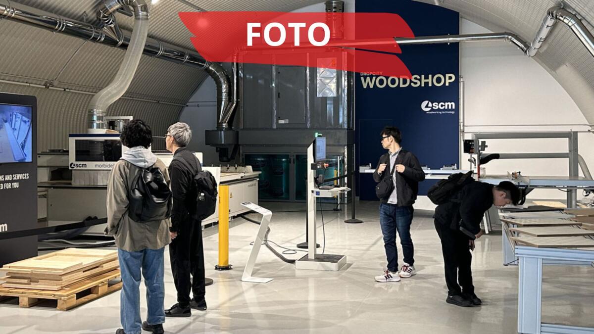 Scm eccellenza riminese: le sue tecnologie per il più grande laboratorio di falegnameria di Milano -