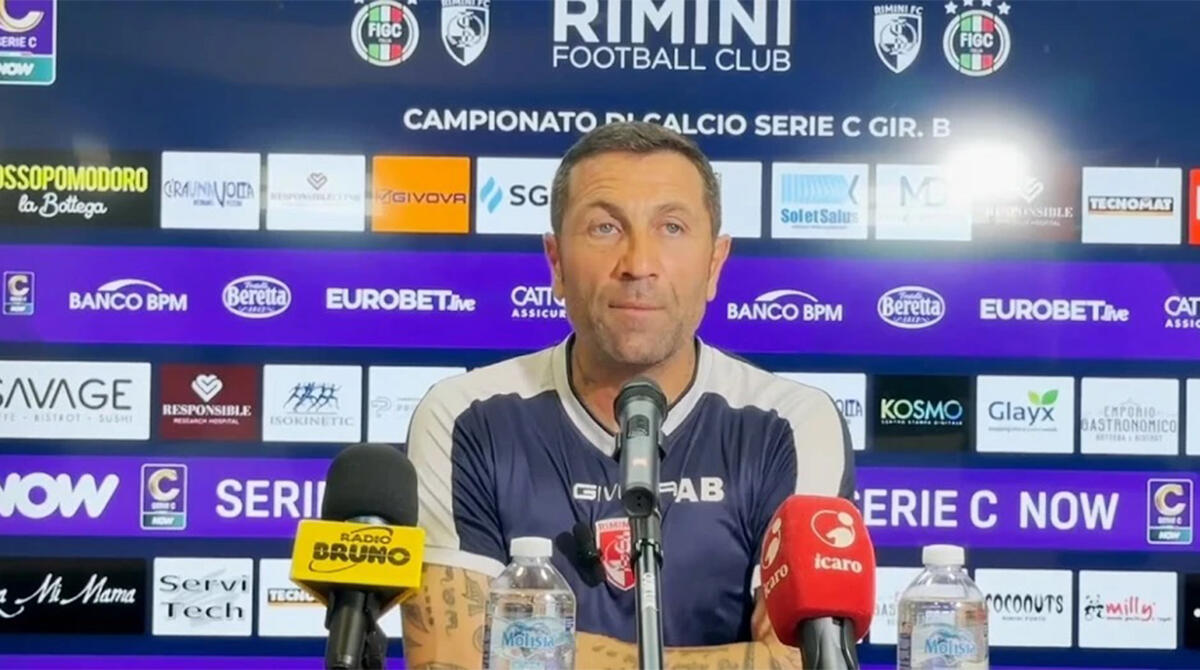 Rimini a Pontedera, Buscè sul suo futuro: 'Ne parleremo, ora sono concentrato solo sui playoff' - Antonio Buscè PH RIMINI CALCIO