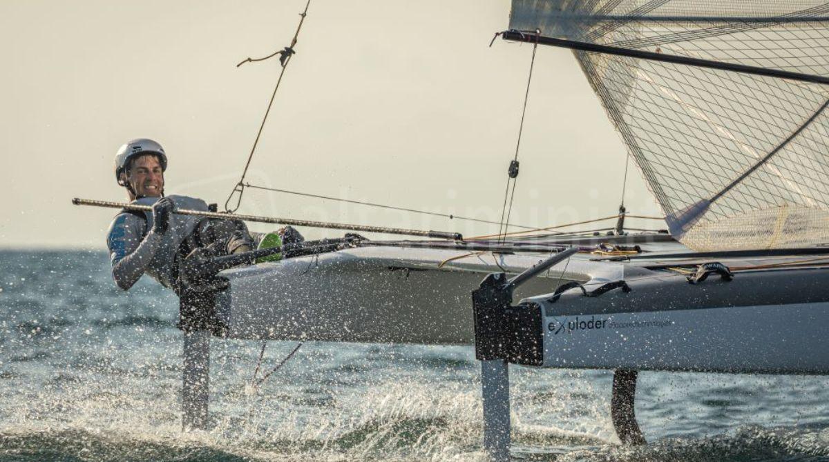 Riccione ospita il Campionato Europeo 2025 dei catamarani Classe A: oltre 130 equipaggi da tutto il mondo - Ph guppypix.com 2024
