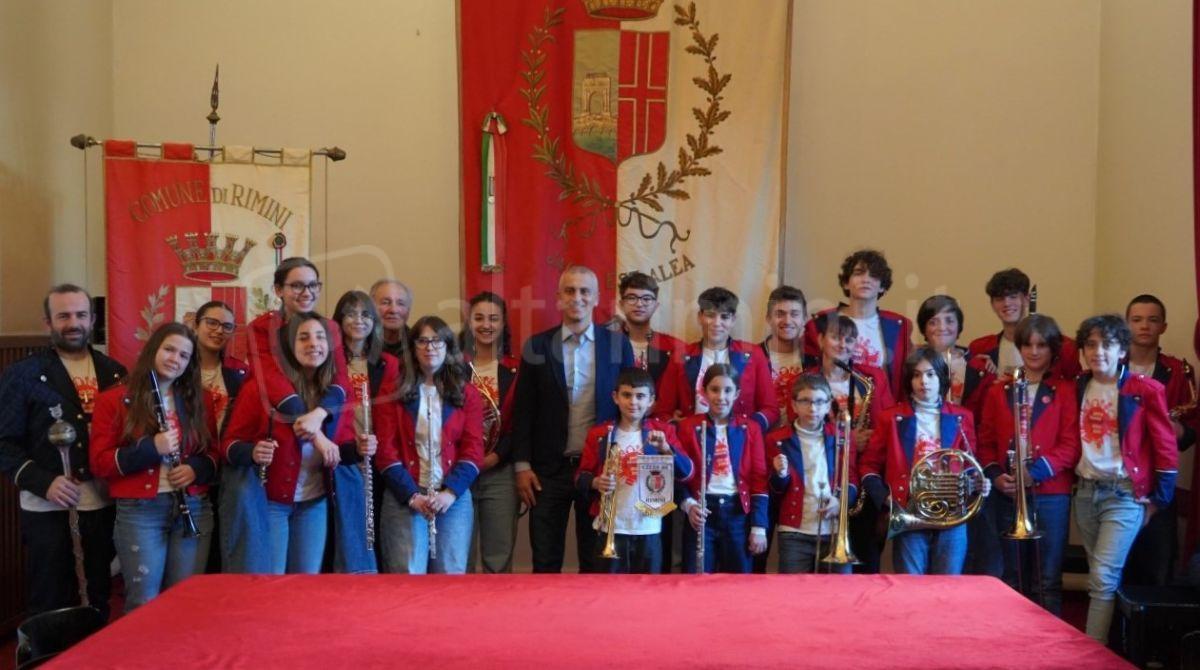 La Banda Giovanile Città di Rimini compie 10 anni: incontro in comune con il Sindaco -
