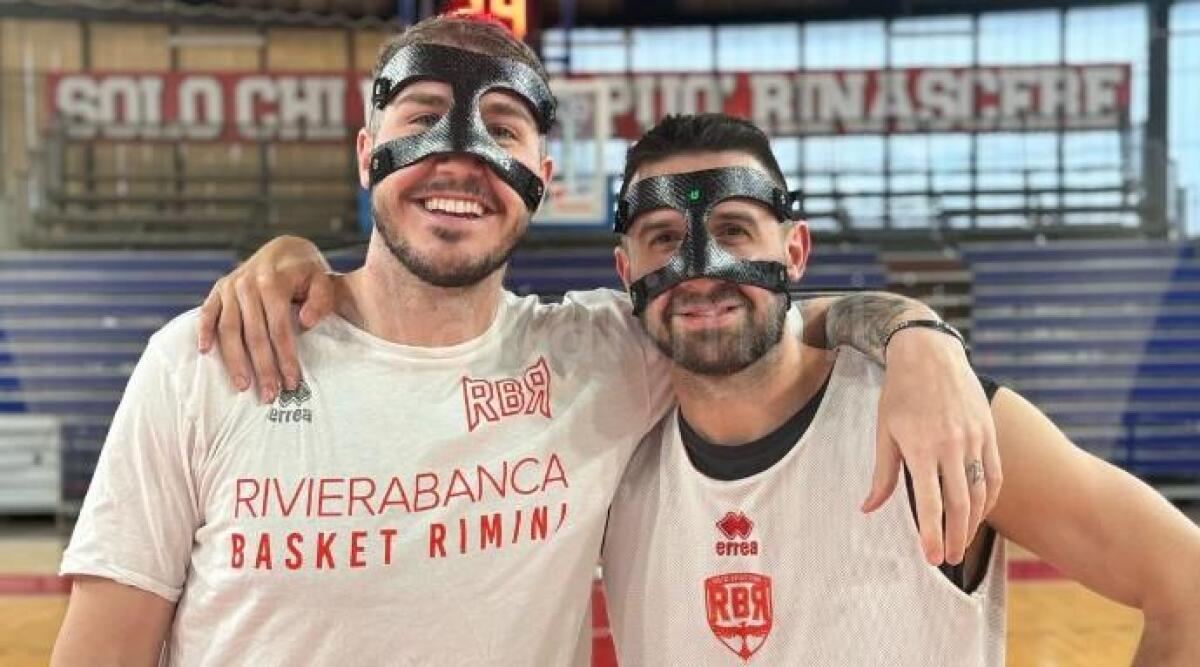 Basket A2, RivieraBanca: Tomassini e Johnson in campo 'mascherati' - 