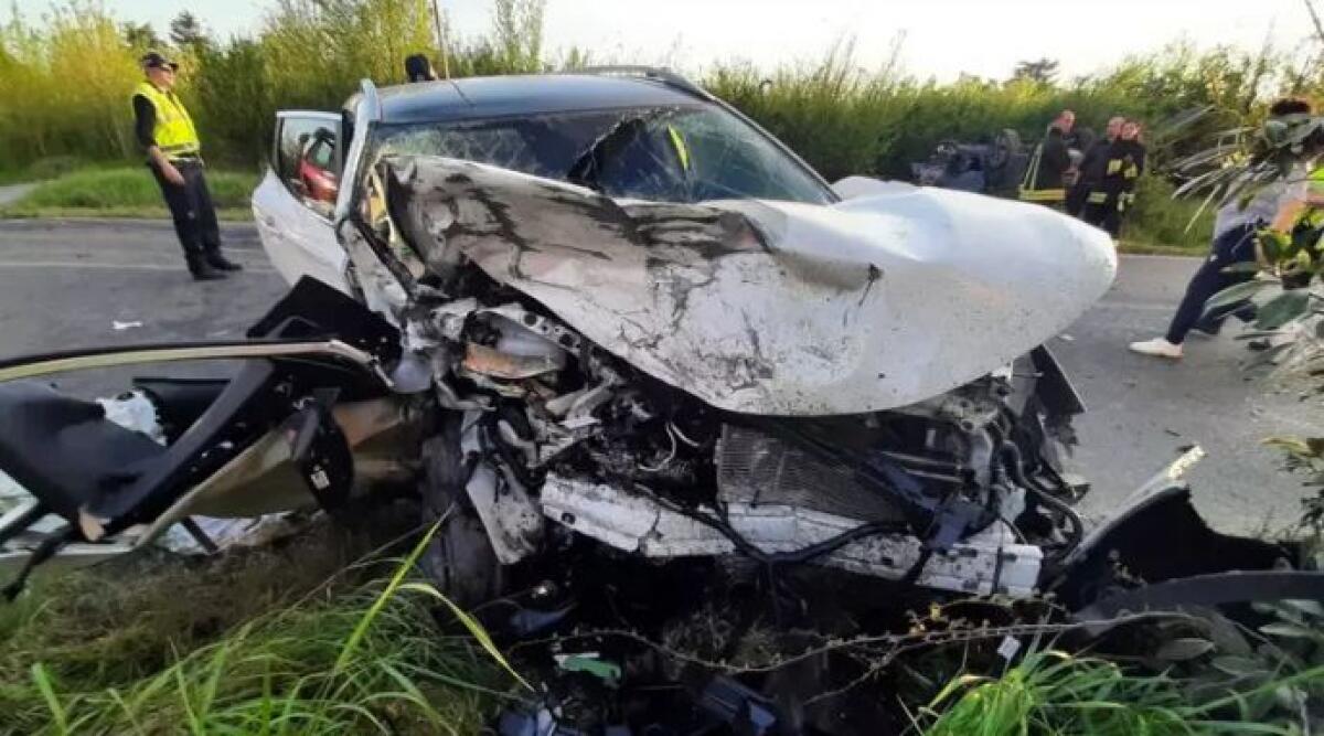 12enne morta in frontale nel Bolognese: padre positivo ad alcol e cocaina, addio a Melissa - L'incidente mortale a Zola. Ph Ansa