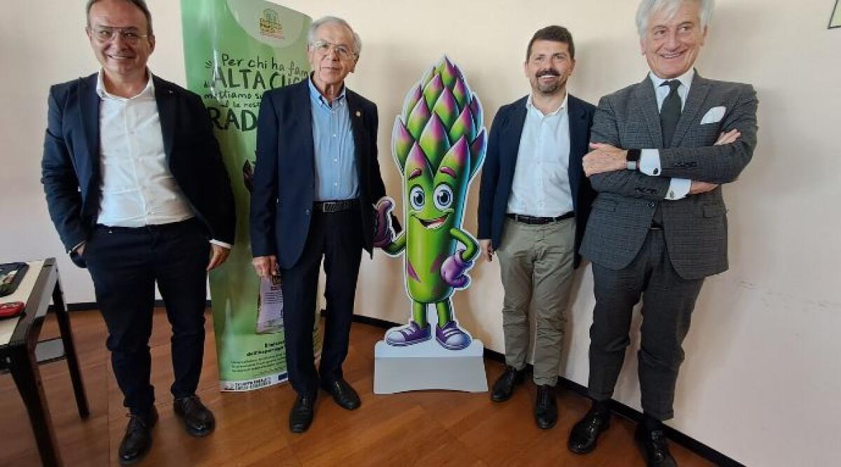 Sagra dell’Asparago Verde di Altedo: eventi, Miss Italia e mascotte AI - Presentazione Sagra Asparago