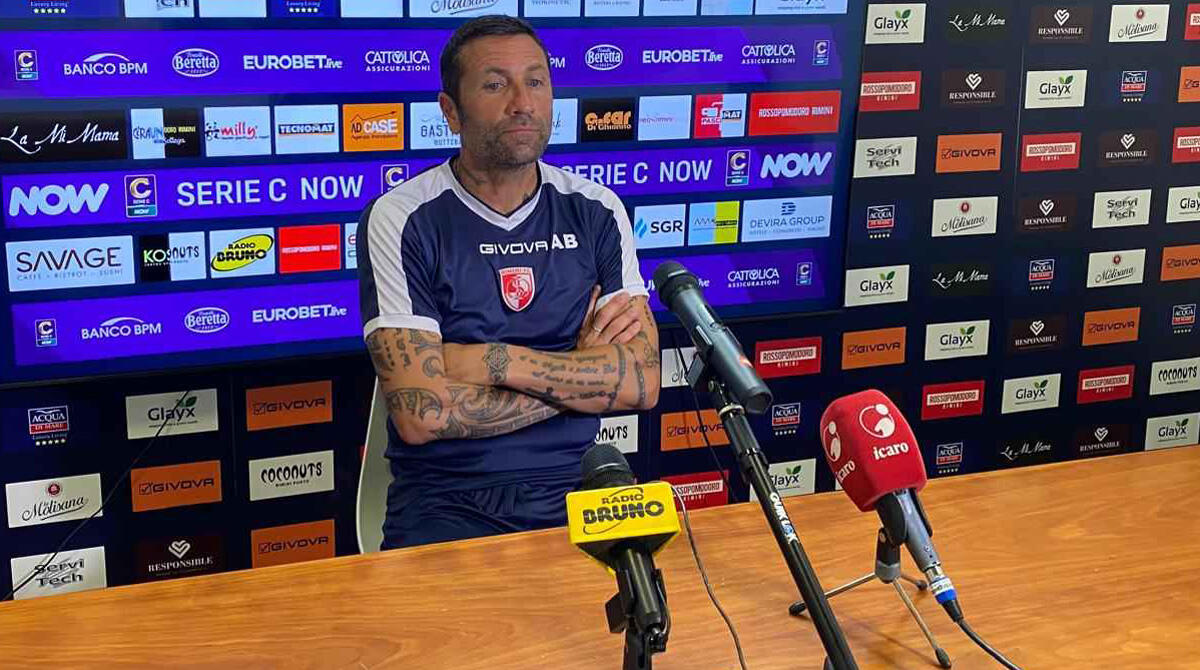 Calcio C, Rimini: ultimo atto al Neri contro il Pineto, poi i playoff. Buscè: 'Avere sempre fame' - Antonio Buscè