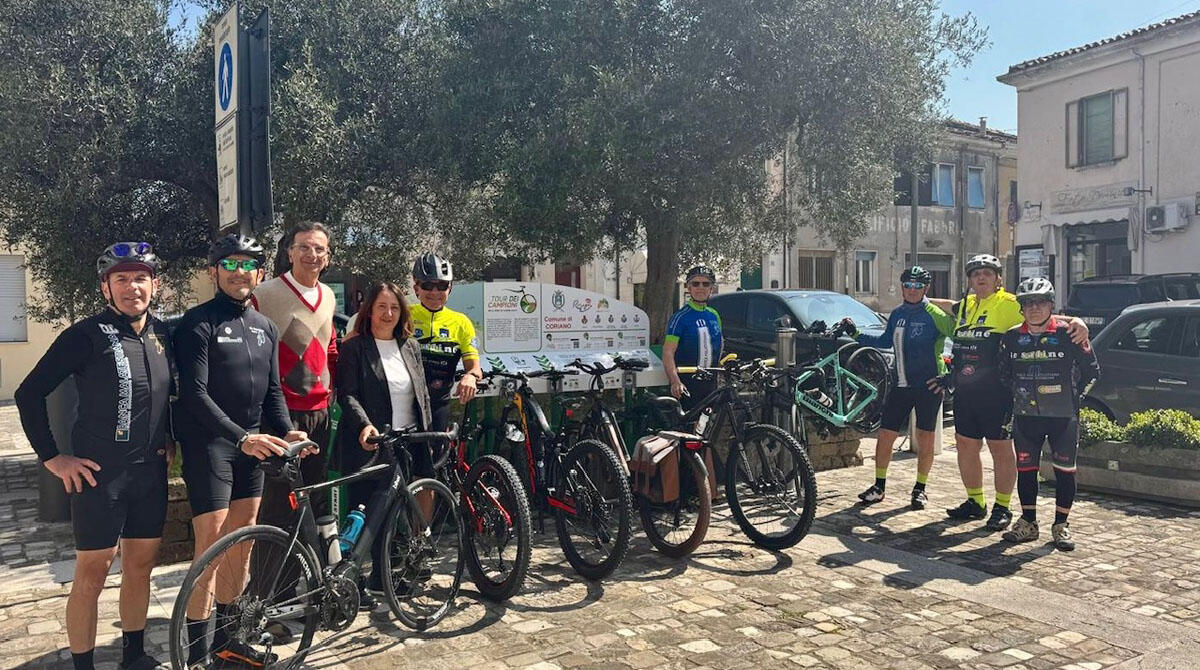Coriano, davanti al municipio c'è una nuova stazione di ricarica per E-Bike - 