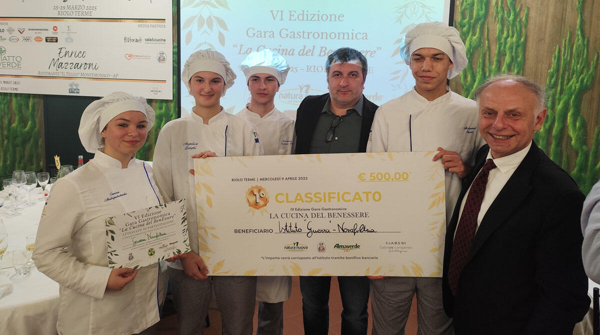 Novafeltria, l'Istituto Alberghiero vince il concorso Cucina del Benessere - 