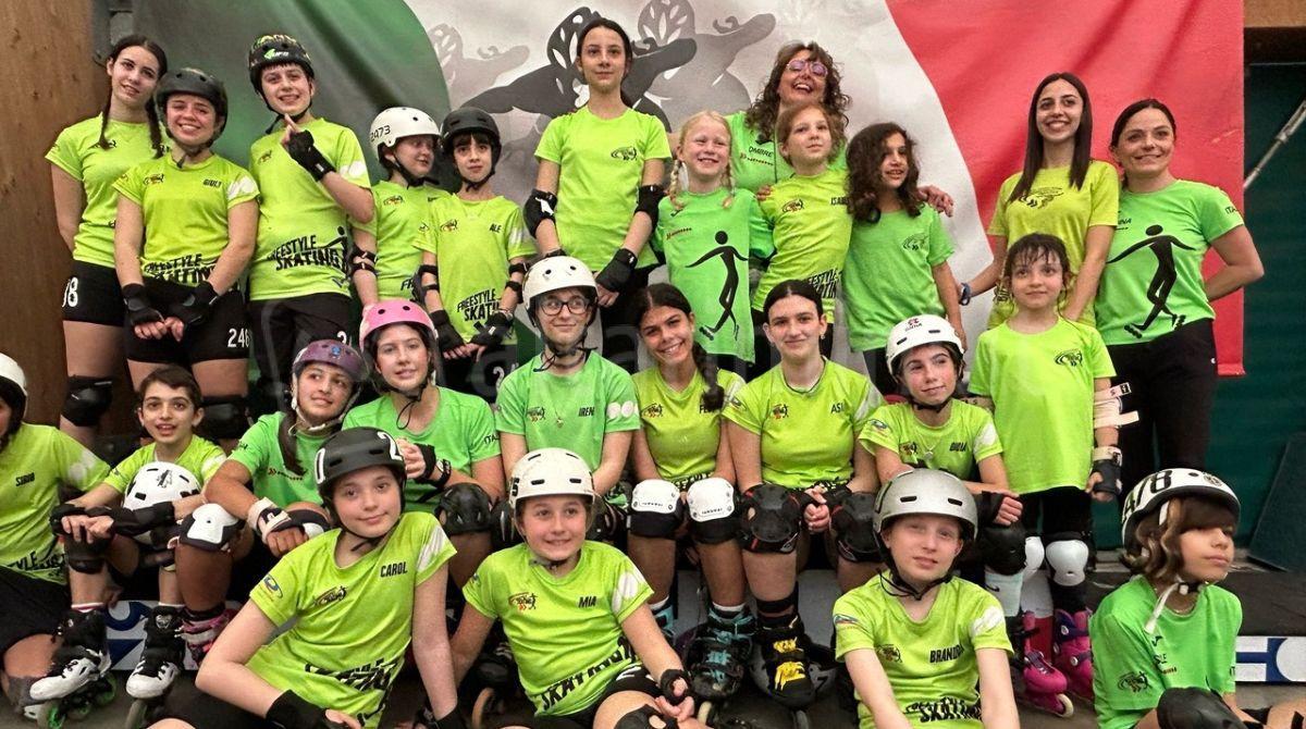 Pattinaggio Riccione: pioggia di medaglie nella prima tappa del Campionato Regionale Inline Freestyle -