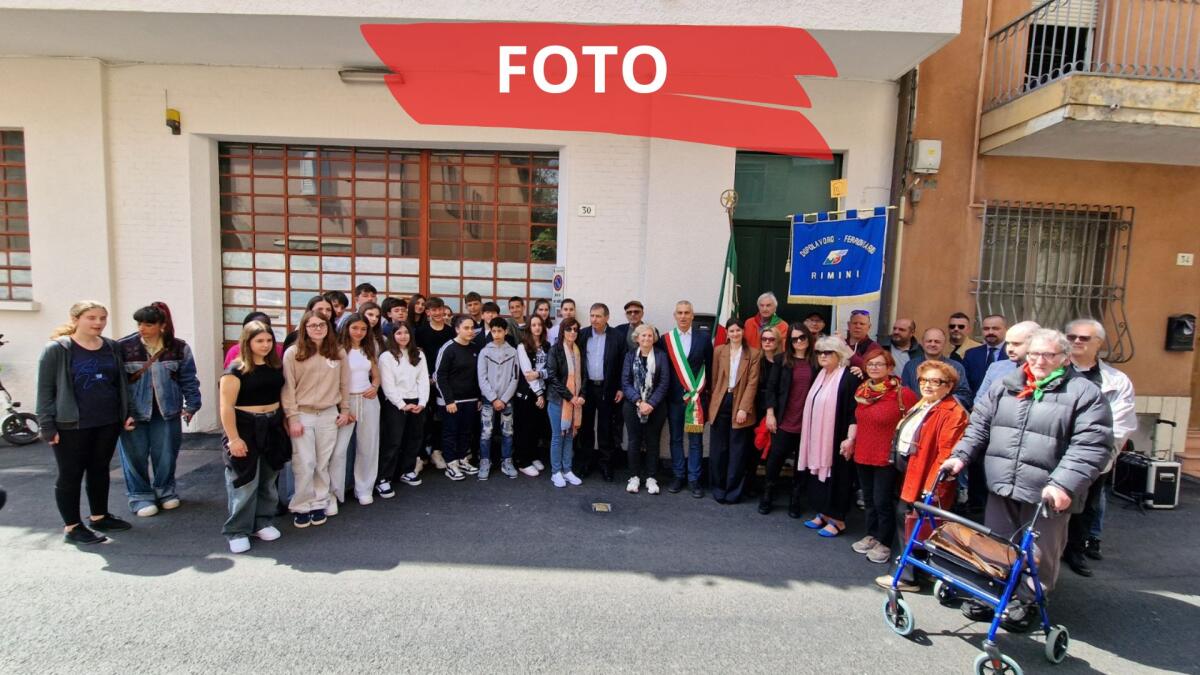 Walter Ghelfi, esempio di libertà e coraggio: a lui intitolata una pietra d'inciampo a Rimini -