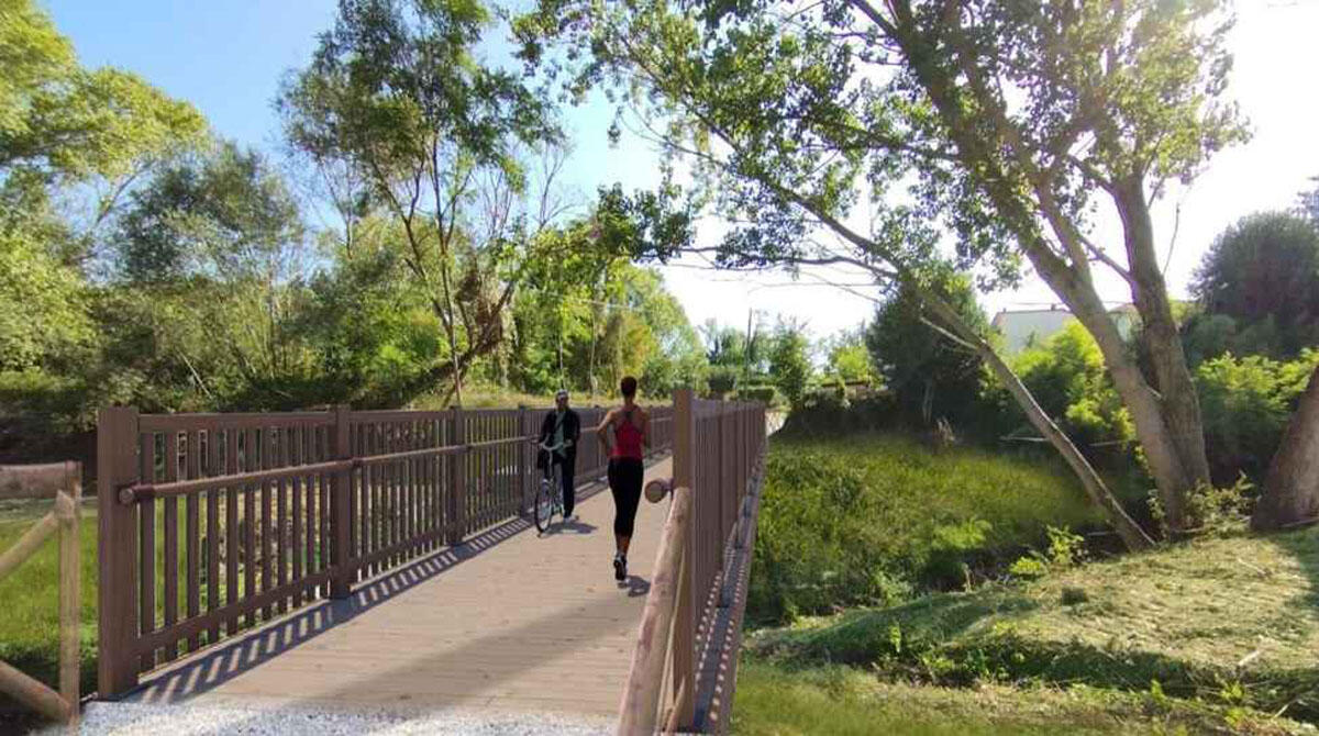 Nuovo ponte ciclopedonale sul torrente Ausa, lavori al via a maggio - 