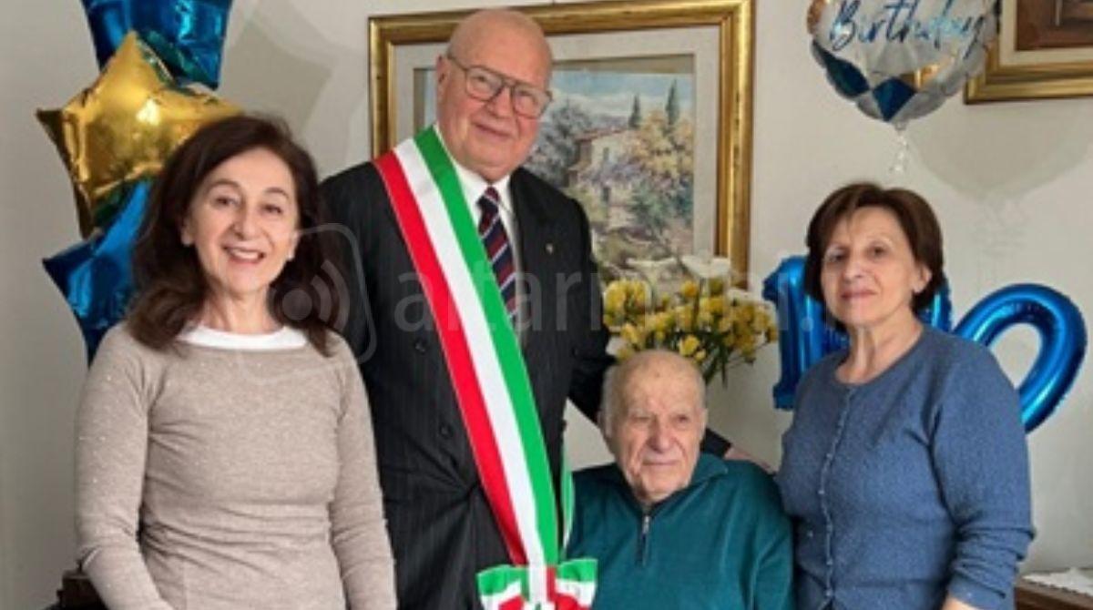 Montescudo-Montecolombo festeggia Virgilio: 100 anni tra lavoro, famiglia e passioni -