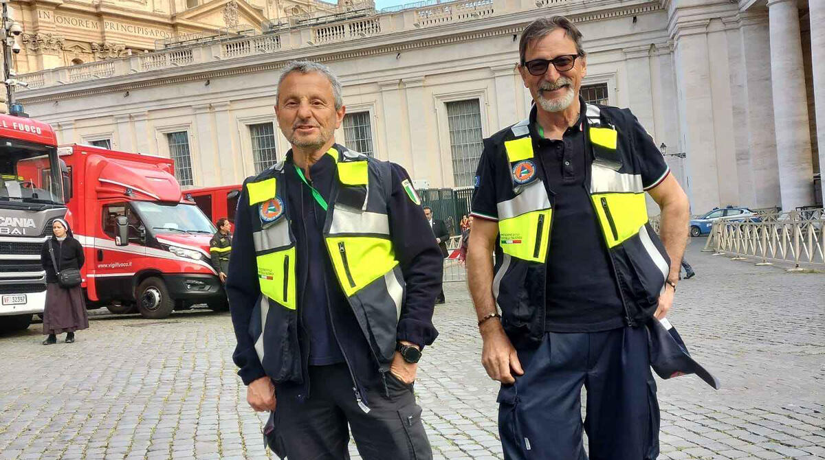 Dal cuore della Valconca a Roma: volontari al Campo Base per il saluto a Papa Francesco -