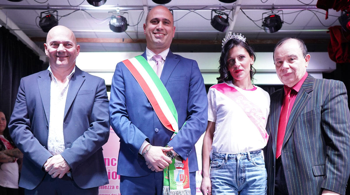 Oltre le sbarre: eletta la prima Miss Mamma detenuta. Un concorso tra carcerate - da sinistra, Paolo Borghesi; Filippo Giorgetti; Alessia Rosati e Paolo Teti