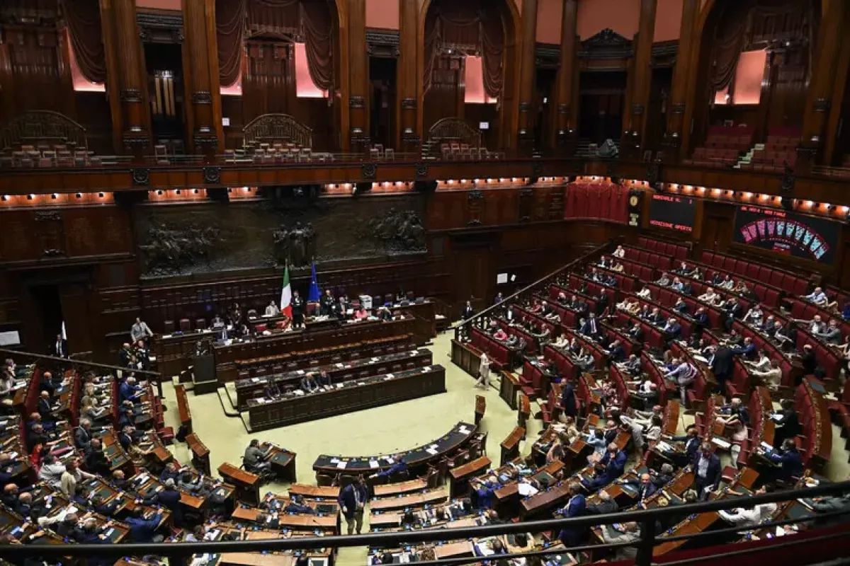 Premierato e separazione carriere: la maggioranza accelera, caos in parlamento - L 'aula di Montecitorio © Ansa