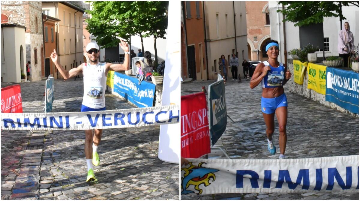 Rimini - Verucchio: El Haissoufi e Moroni dominano la classica dei Castelli Malatestiani - I vincitori El Haissoufi e Moroni
