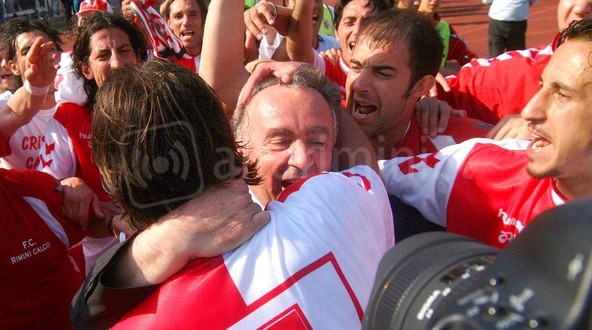 Festa degli Eroi a Rimini: 20 anni dalla promozione in Serie B - Ph Migliorini