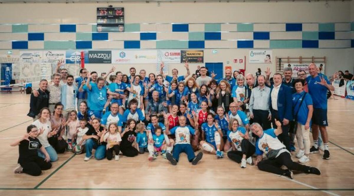 Volley B1 femminile, la Lasersoft Riccione centra i play-off. Decisivo il successo 3-1 sul Vicenza -