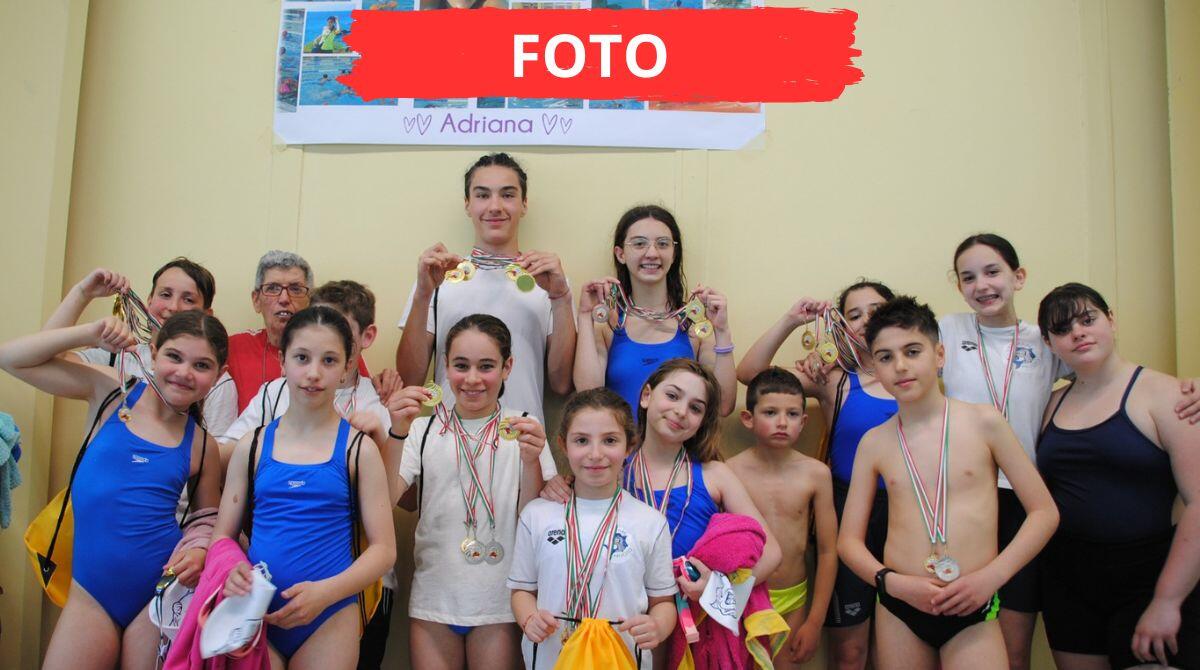 Una vasca per Adry: Novafeltria ricorda la sua indimenticata istruttrice nel primo memorial a lei dedicato - Primo Memorial Adriana Cristofori, Polisportiva Valmar Novafeltria