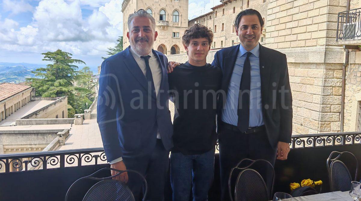Andrea Kimi Antonelli a San Marino: l'astro nascente della F1 incontra le istituzioni -