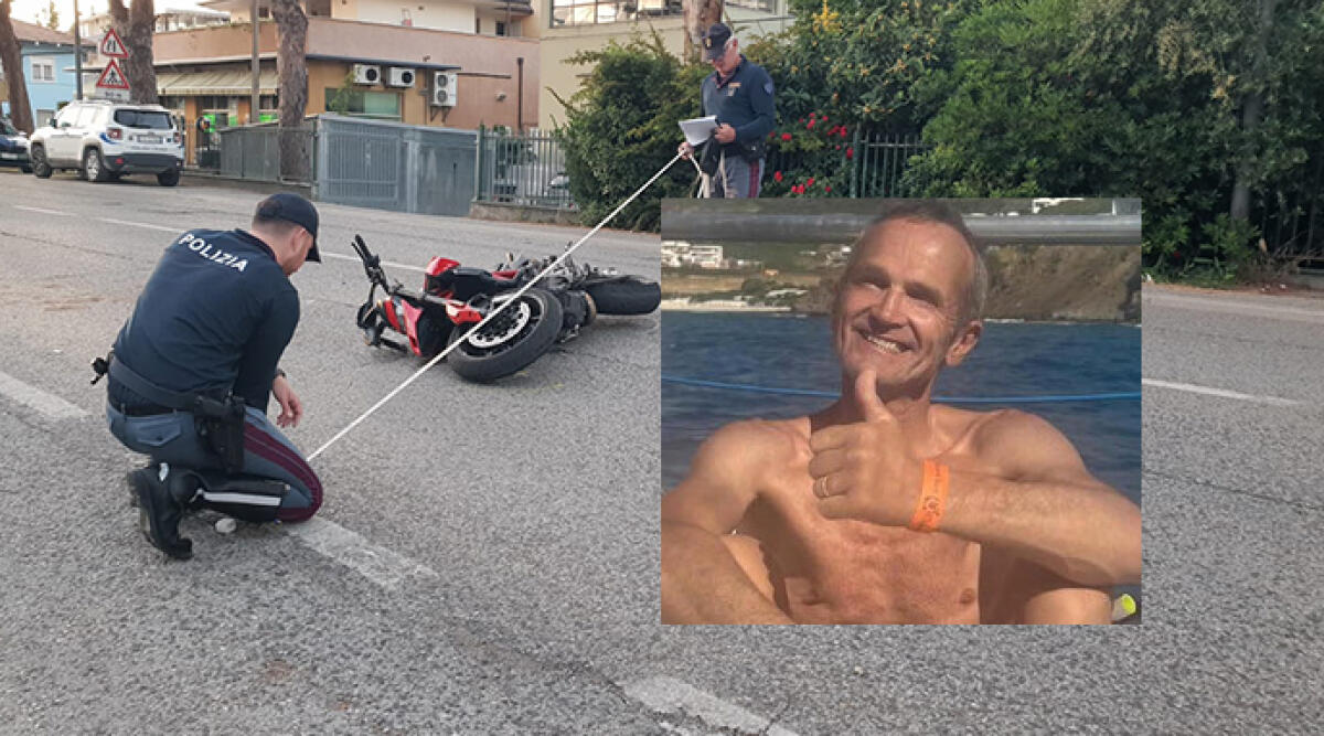 Riccione: Fontanelle piange Massimo Lunadei, noto meccanico - Nel riquadro Massimo Lunadei