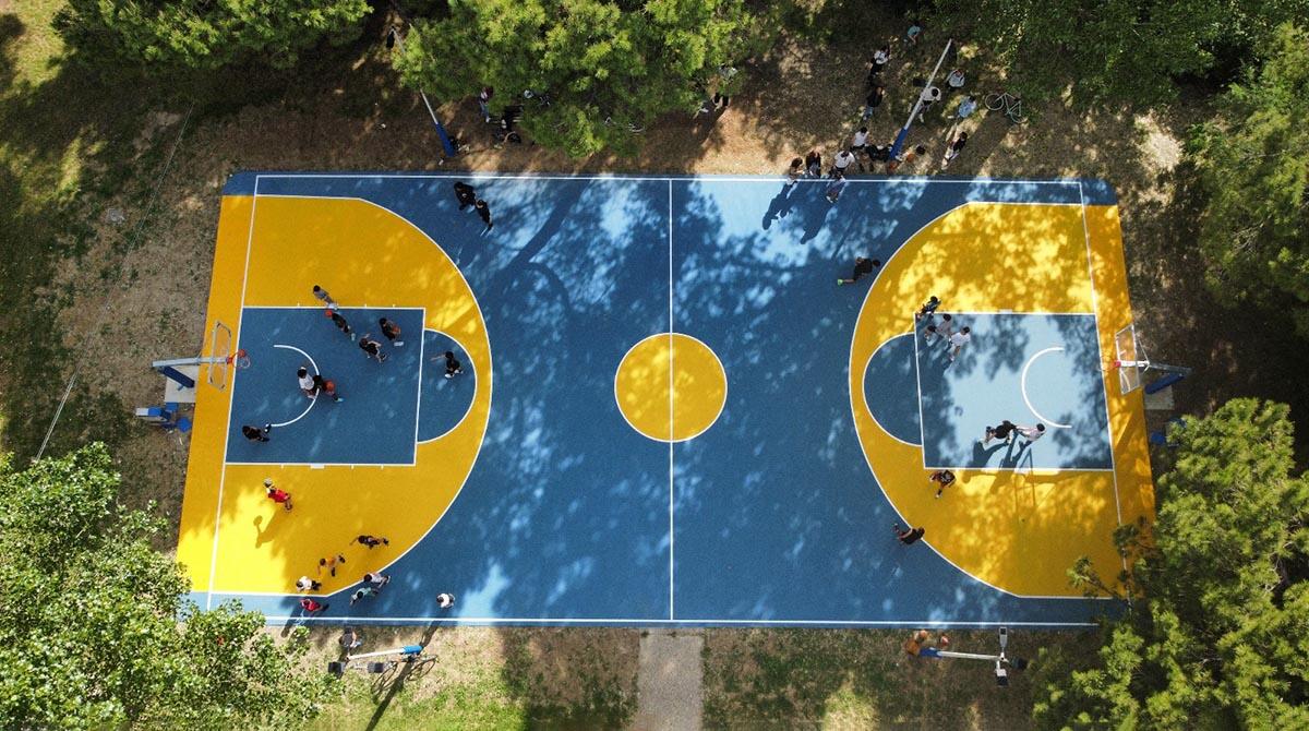 Riccione, una giornata di festa per il nuovo campo da gioco al Parco della Resistenza - Piastra Polivalente, Parco della Resistenza - Riccione