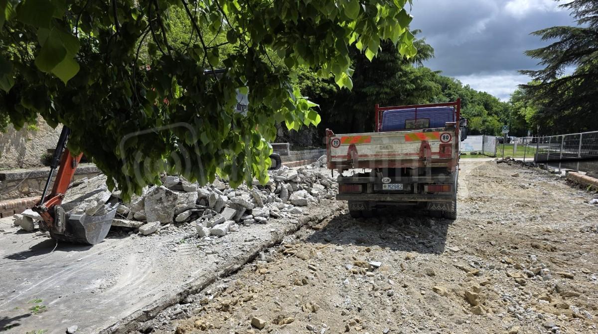 San Marino: al via l'intervento di riqualificazione dell'area Ex Pattinaggio - Cantiere per i lavori