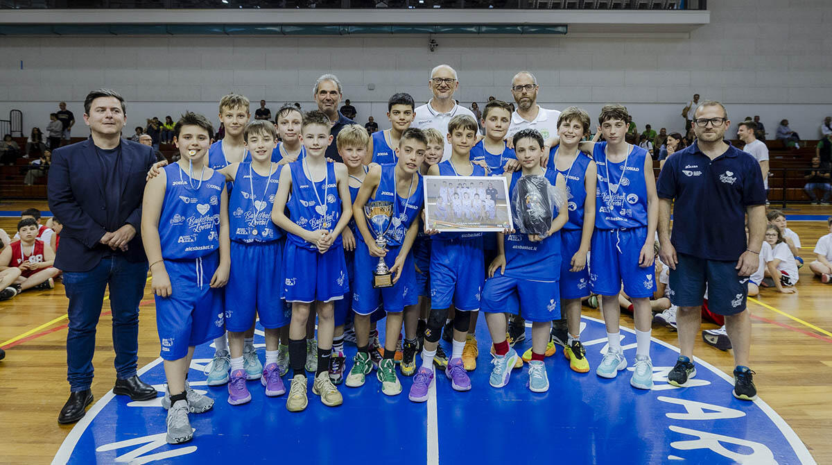 Minibasket Cup 2025, una festa di sport e amicizia tra Valmarecchia e San Marino - I vincitori Aics Forlì