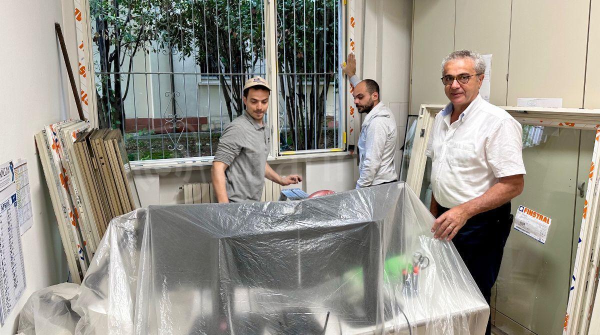 Efficientamento energetico al Comune di Coriano: nuovi infissi a piazza Mazzini -