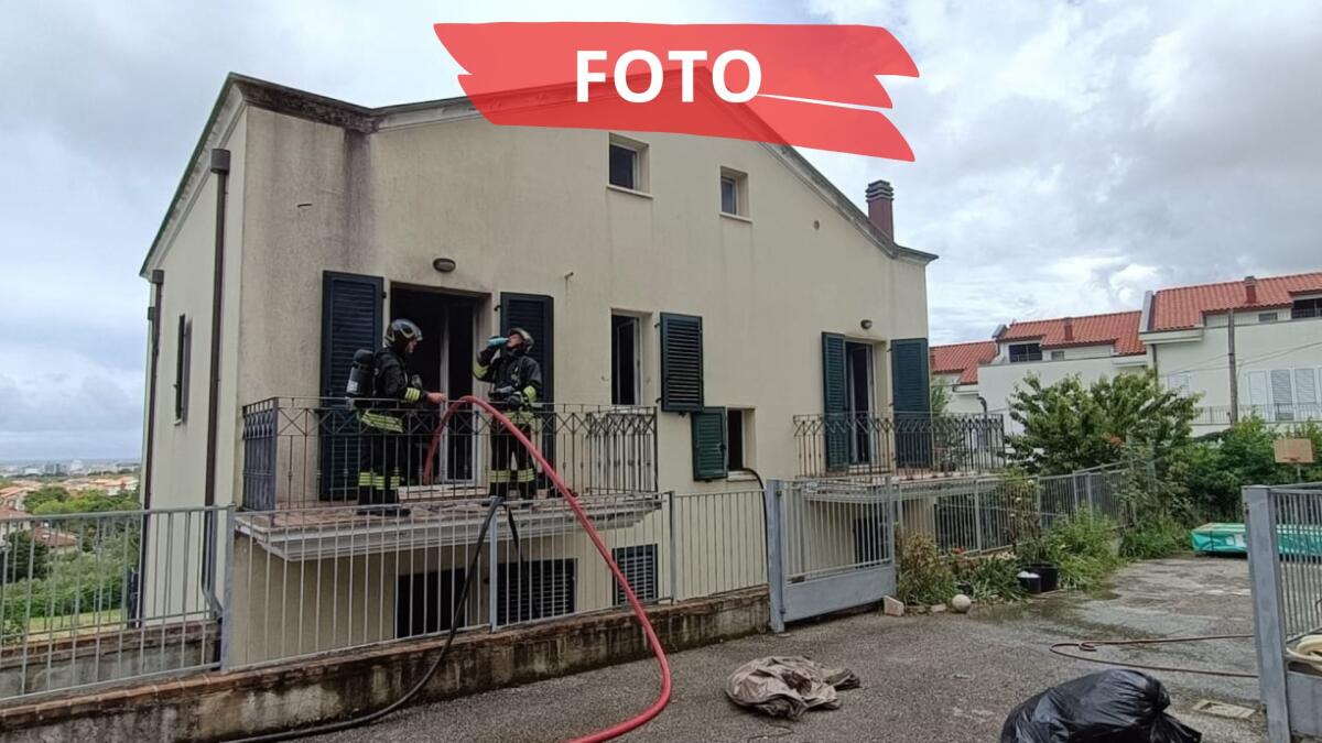 Incendia la villetta dove era ai domiciliari: attimi di paura a San Giovanni in Marignano - PH BALLANTE