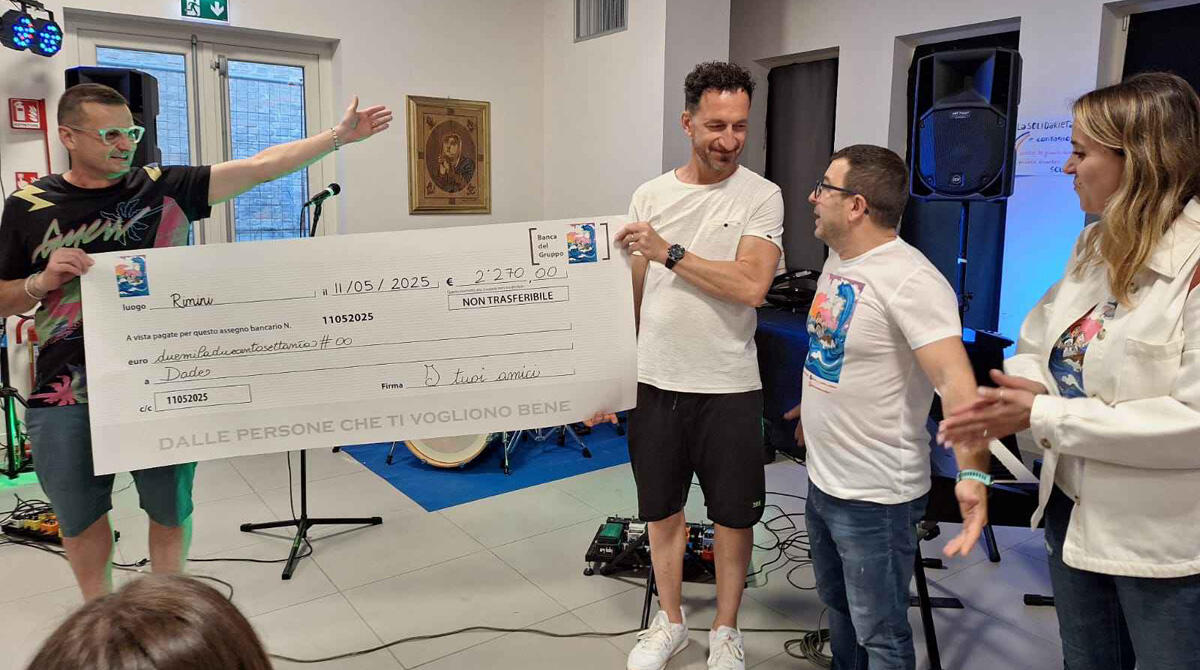 Un viaggio in cargo bike con un fine speciale: una bella donazione di 2700 euro per la nobile causa -