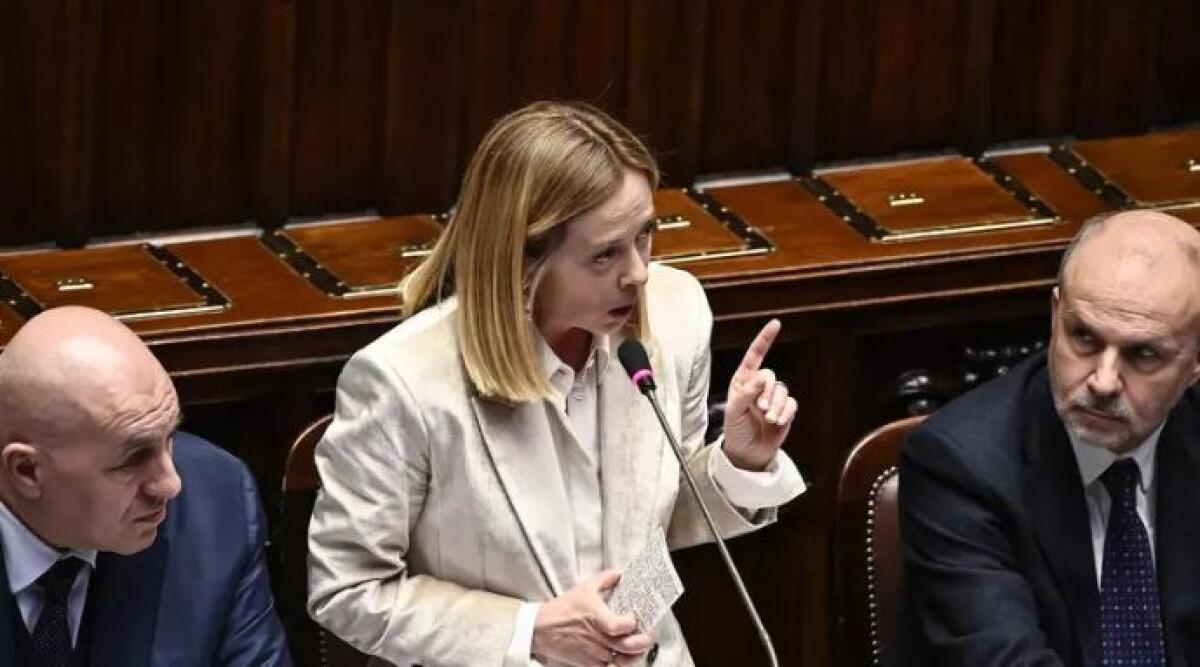 Tensione alla Camera durante il question time con Meloni, lite con Conte - Ph Ansa