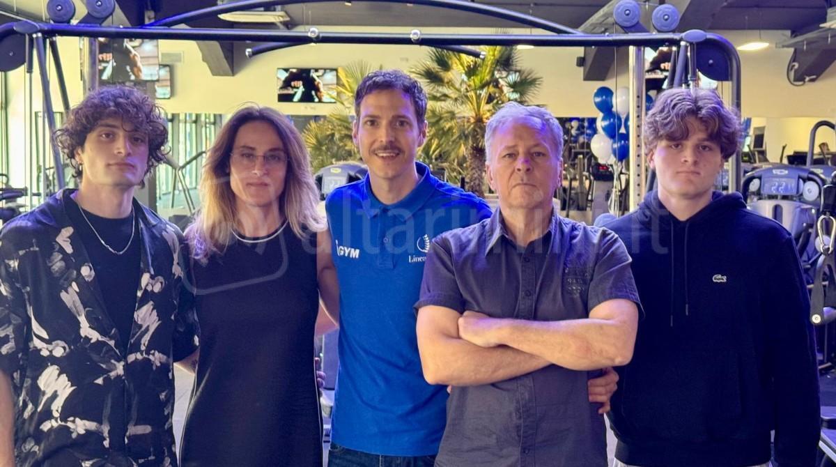 Apre "Igym", la palestra più grande di tutta Rimini - Piastra, Macrelli e la famiglia Macrelli