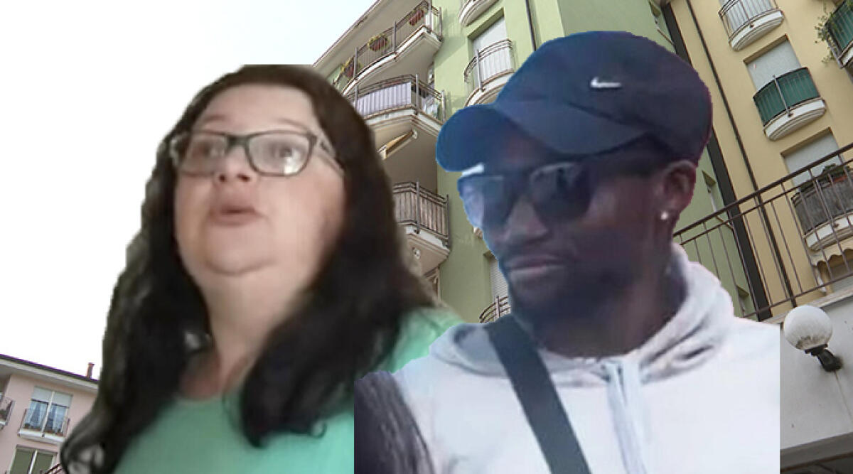 Caso Pierina: moglie di Louis Dassilva in Procura, si avvale di facoltà di non rispondere - Valeria Bartolucci con il marito Louis Dassilva